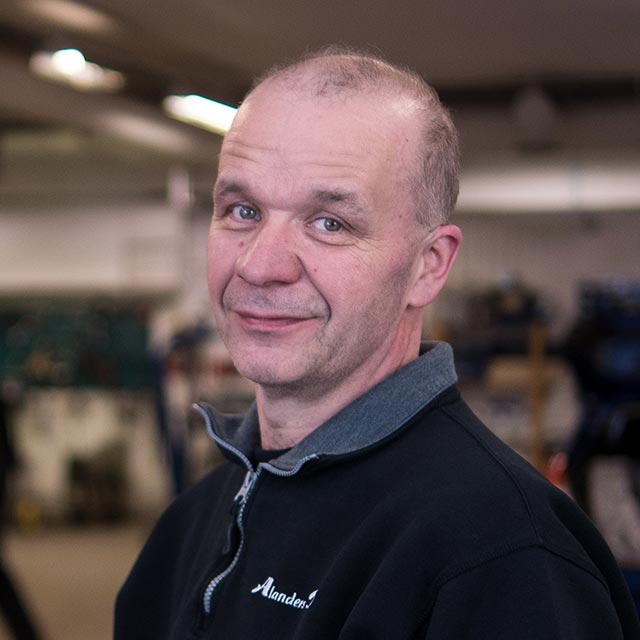 Leif Milde - Alanders bil i Östersund
